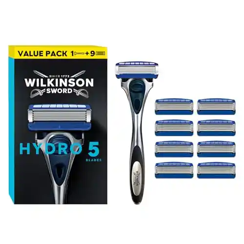 Maquinilla Wilkinson Sword Hydro 5 + 9 Recambios