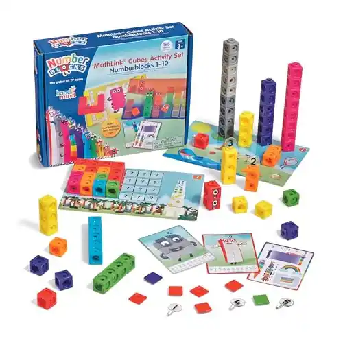 MathLink Cubes de Learning Resources con Numberblocks
