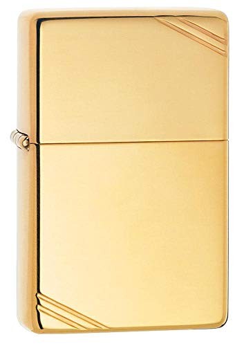 Mechero Zippo Vintage High Polish Brass