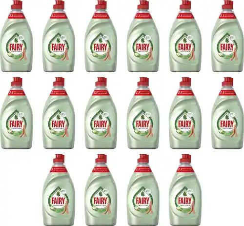 Mega Pack 16x 520ml Fairy Cuidado Aloe vera y pepino - a 1,88€ la unidad