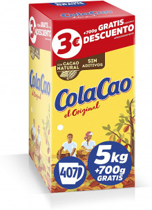 Mega pack de 5,7 kg de ColaCao instantáneo soluble (compra recurrente)