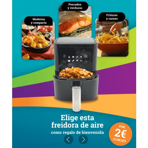 MEGACHOLLO ¡Estrena cocina saludable con la Freidora de Aire! (OCU)