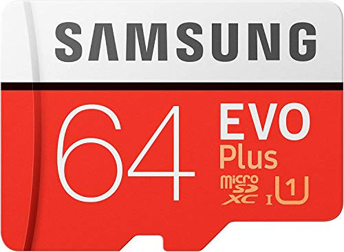 Memoria Flash de 64 GB MicroSDXC Clase 10 UHS-I SAMSUNG EVO Plus 2020