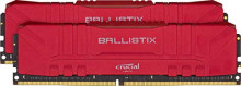 Memoria RAM 32GB Crucial Ballistix BL2K16G32C16U4R 3200 MHz, DDR4, DRAM, (16GB x2), CL16