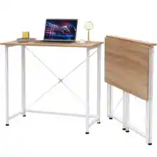 Mesa Escritorio Plegable 80x40x75 cm