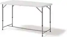 Mesa Plegable Portátil Multifuncional, 122x60x58/74/90cm