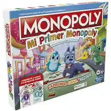 Mi Primer Monopoly - Juego de Mesa para niños a Partir de 4 años