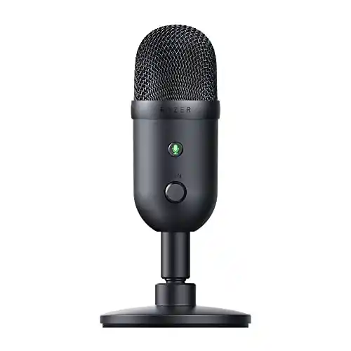 Micrófono condensador Razer Seiren V2 X de 25mm