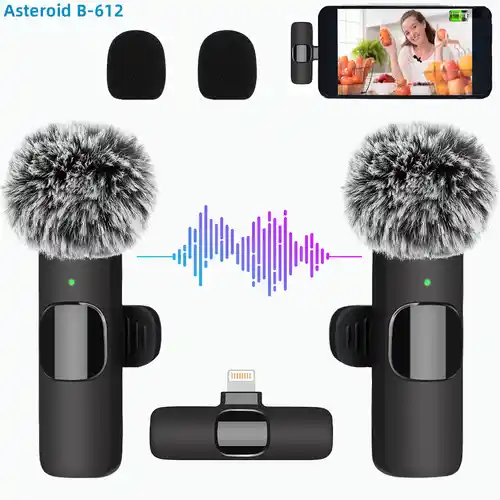 Micrófono Lavalier para iOS y Android