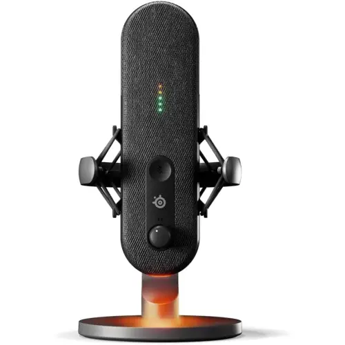 Micrófono USB para PC SteelSeries Alias con cancelación de Ruido por IA antivibraciones