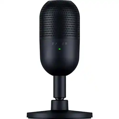 Micrófono USB Razer Seiren V3 Mini con patrón supercardioide y Tap-to-Mute