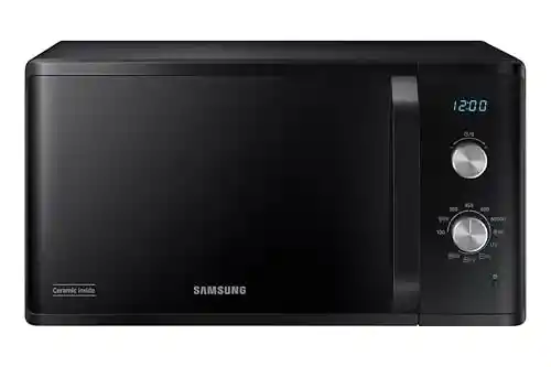 Microondas Samsung con Grill 23L (MG23K3614AK/E1) con interior de cerámica