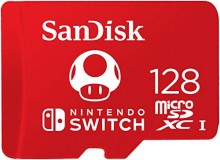 MicroSD SanDisk 128GB para Nintendo Switch
