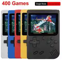Mini consola portátil 400 juegos 3" LCD