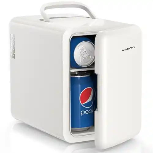 Mini frigorífico portátil Vinato de 6 litros.