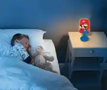 Mini Lámpara inalámbrica de mesita Super Mario