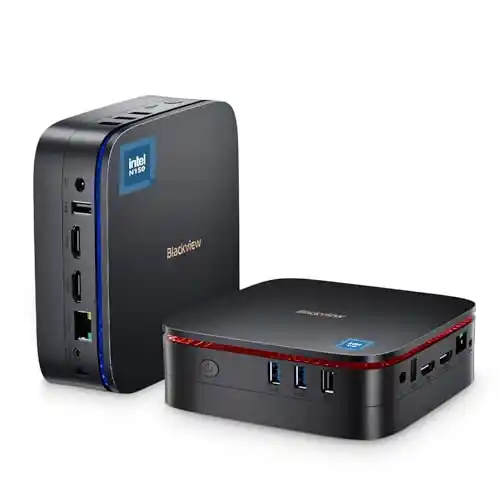 Mini PC 2025 Intel N150 (3.6GHz) / 16GB RAM / 512GB SSD / Windows 11 Pro