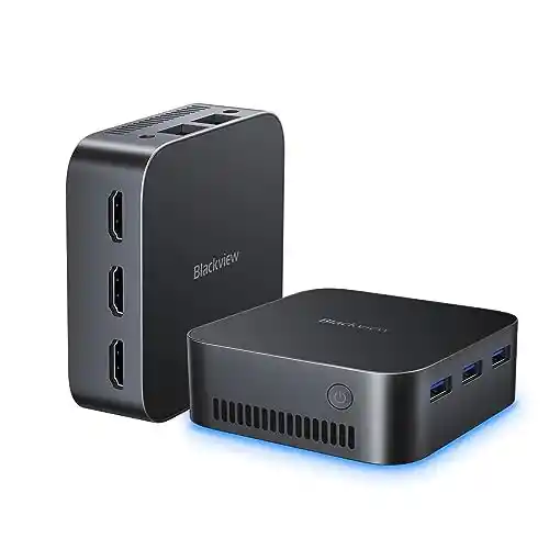 Mini PC Blackview MP80 (W-11 Pro, 16GB RAM, 512GB SSD, Intel Alder Lake N95)