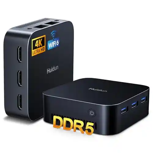 Mini PC Huidun H20 (Intel N95 3,4 GHz, 16GB RAM, 512GB SSD, W11 Pro)