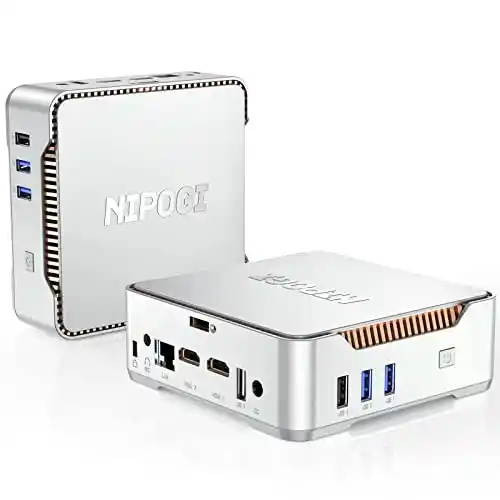 Mini PC NiPoGi (Ιntel Alder Lake-N97 3.6GHz, 16GB RAM, 1024GB SSD)