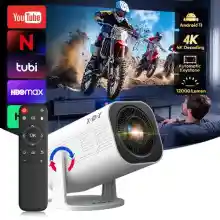 Mini proyector 4K Wifi 6 Android 300 ANSI WIFI Dual BT5.4