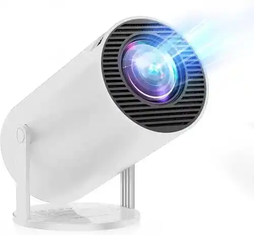 Mini proyector portátil 1080P con Android 11 y WiFi 6