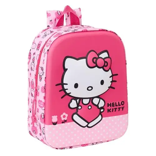 Mochila 3D Hello Kitty para guardería