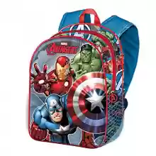 Mochila 3D pequeña Los Vengadores Defy