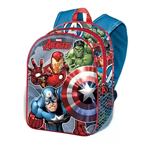 Mochila 3D pequeña Los Vengadores Defy