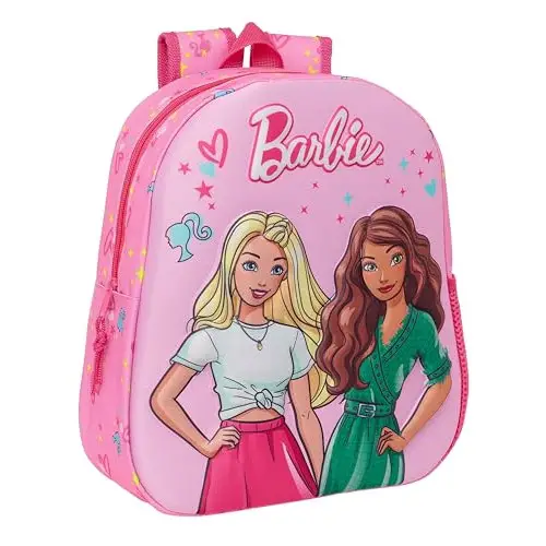 Mochila escolar 3D Safta Barbie
