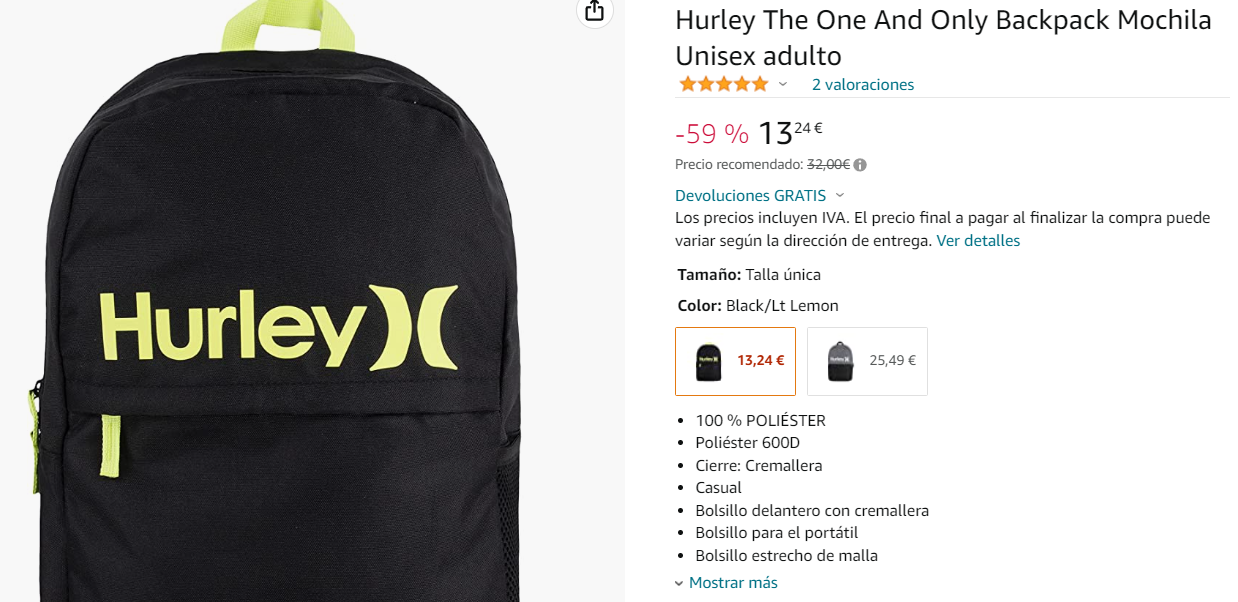 mochila-hurley-the-one-and-only