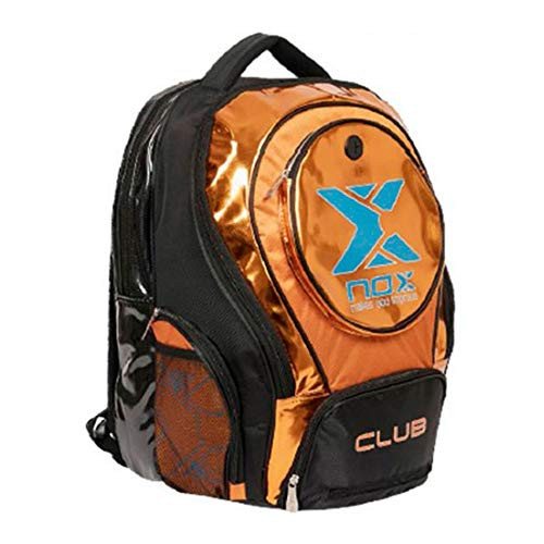 Mochila para pádel NOX Club Naranja