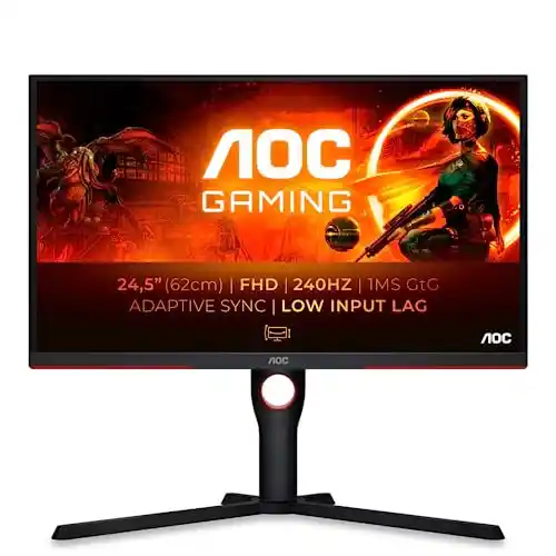 Monitor AOC 25G3ZM 25 FHD 240Hz para gaming