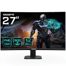 Monitor Curvo Gigabyte GS27FC de 27" FHD 1500R 180Hz 1ms
