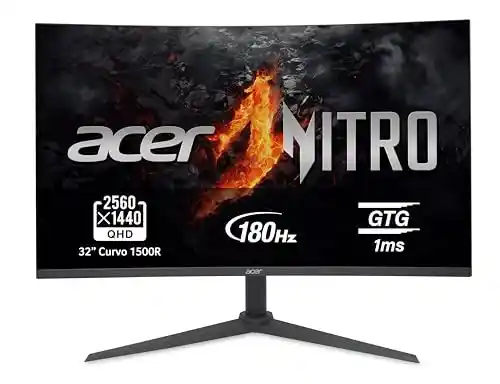Monitor Gaming 31,5" WQHD 180Hz Acer Nitro XZ320QU S3