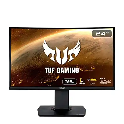 Monitor Gaming Curvo Asus VG24VQR de 23.6 pulgadas Full HD 165Hz