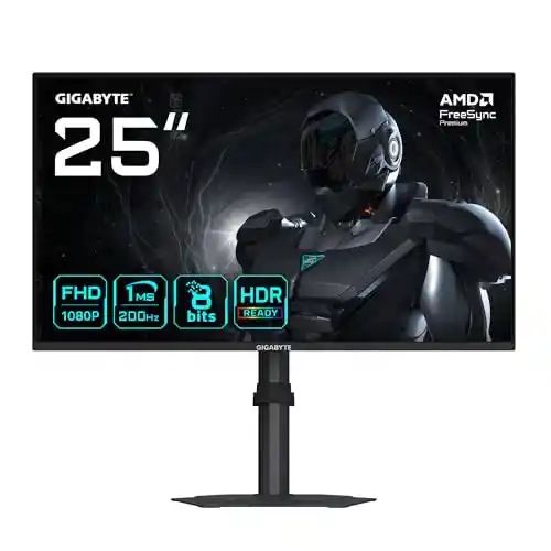 Monitor gaming Gigabyte G25F2 de 24,5" FHD 200Hz 1ms