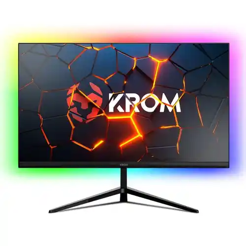 Monitor gaming LED Krom Kertz RGB 23.8" FullHD 200Hz G-Sync Compatible
