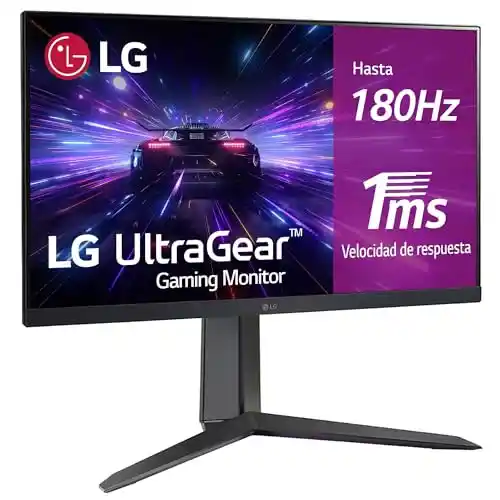Monitor LG Ultragear 24GS65F-B de 24" FHD 180Hz