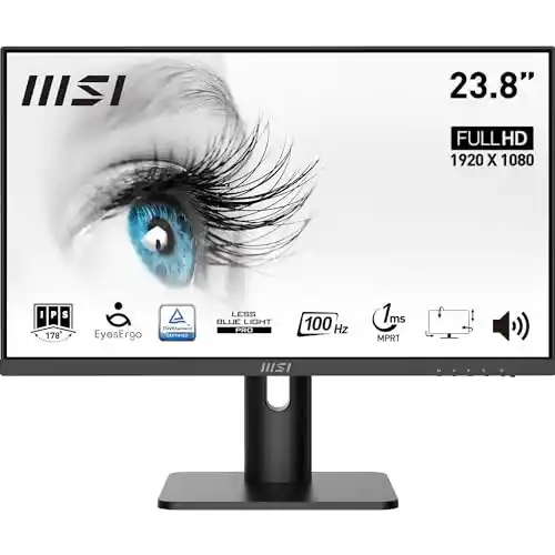 Monitor MSI Pro MP243XP de 23,8'' FHD IPS 100Hz con Altavoces