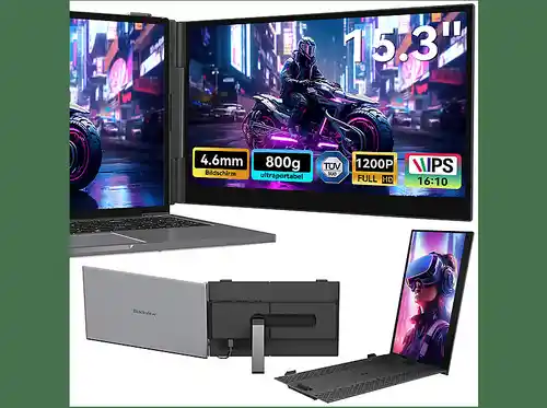 Monitor portátil Blackview SCM8 15,3" Full-HD 5 ms