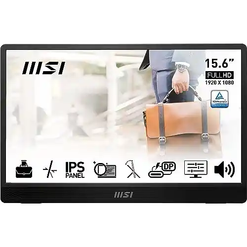 Monitor portátil MSI Pro MP161 E2 de 15.6" Full HD IPS