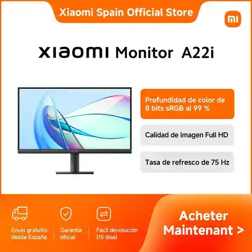 Monitor Xiaomi A22i 22" FHD 75Hz