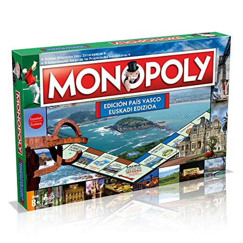 Monopoly de País Vasco (2ª Edición) - Juego de Mesa (en castellano y euskera)