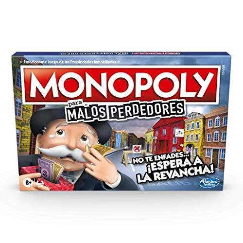 Monopoly Malos Perdedores de Hasbro