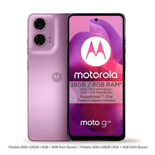 Motorola Moto g24 8GB + 128GB Smartphone