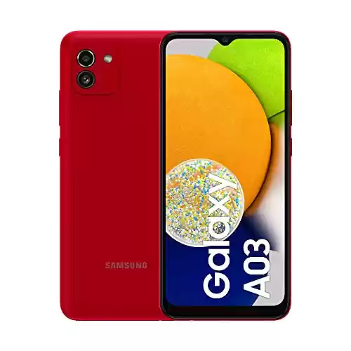 Móvil Samsung Galaxy A03 4GB/64GB Rojo Dual SIM A035
