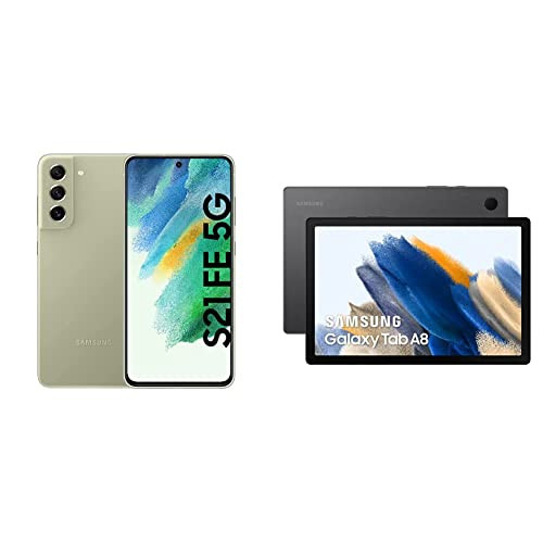Móvil Samsung Galaxy S21 FE 5G con 128GB + Tablet Samsung Galaxy Tab A8 de 10.5” 32GB
