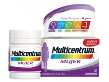 Multicentrum para Mujeres a partir de 18 años - 30 Comprimidos (Complemento Alimenticio)