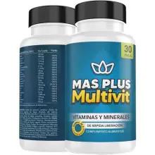 Multivitaminas y Minerales - Con Vitamina C y Vitaminas del Tipo B y Minerales -Combate la Fatiga y el Cansancio - Efecto Energizante